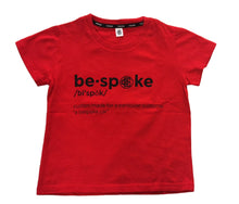 Load image into Gallery viewer, Kids Bespoke T-Shirt RED 2021
